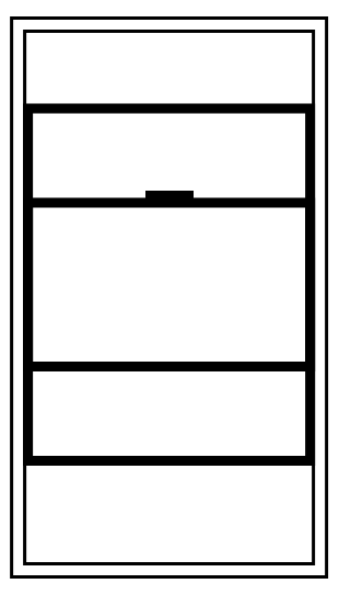 double hung window