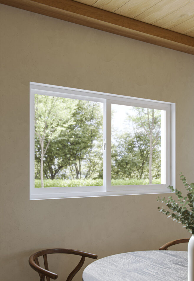 Series 320 Vinyl Fully Welded Single Slider Windows