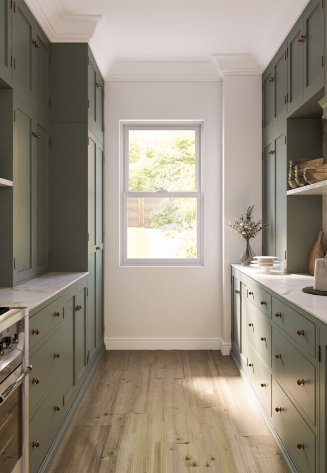 Series 400 Vinyl Fully Welded Double Hung Tilt Windows