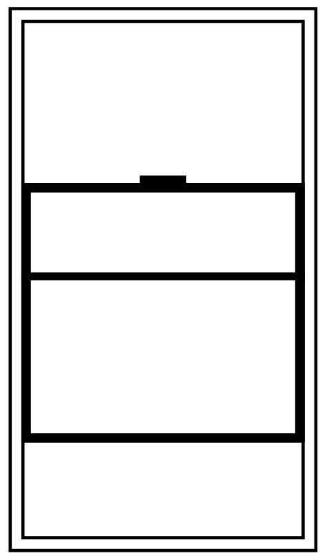 single hung window