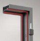 build thermal break frame Aluminum frame cross-section with thermal break
