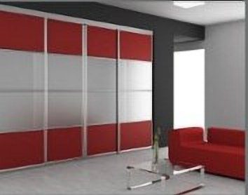 Sliding closet door design SD-49