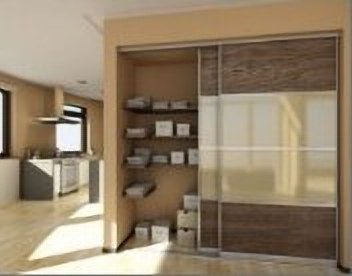 Sliding closet door design SD-53