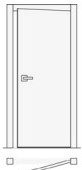 config swing Swing door