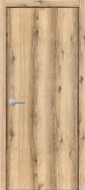 finish oak Oak hidden door