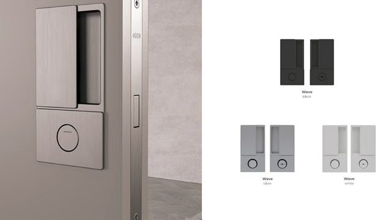 Wave Pocket Door Lock