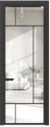 LUMO 1807 clear glass door, pattern R12