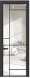 LUMO 1809 clear glass door, pattern R15