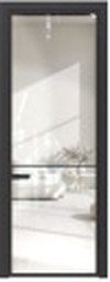 LUMO 1811 clear glass door, pattern R17