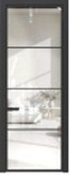 LUMO 1813 clear glass door, pattern R23