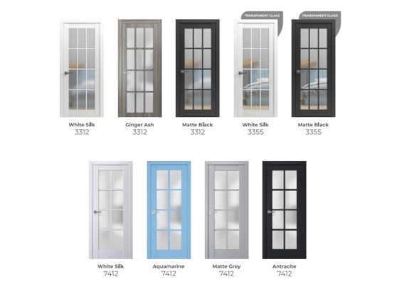 Classic French Glass interior doors