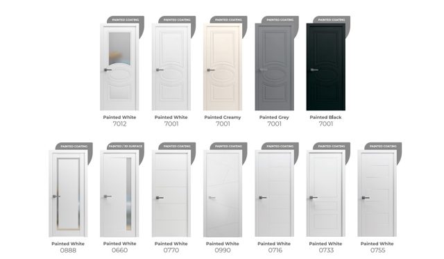 Painted Doors interior doors